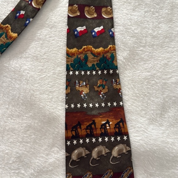 Texas-themed Necktie, NWT - Picture 2 of 5